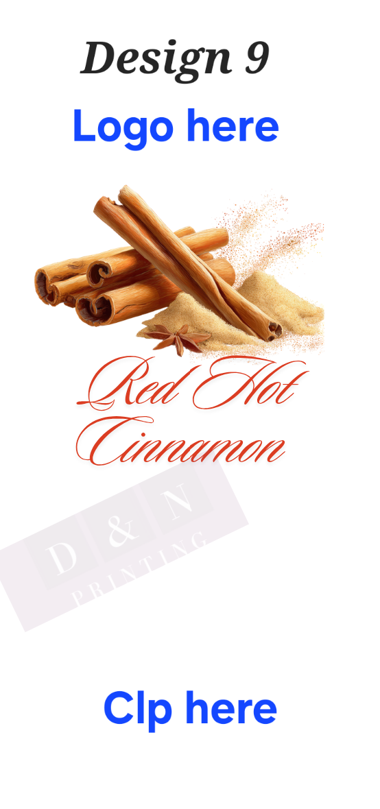 Christmas Designs with your logo -  10% CLP labels In a Non Hazardous Base for Wax Melts Snap Bar White Matte Labels 100mm x 47mm