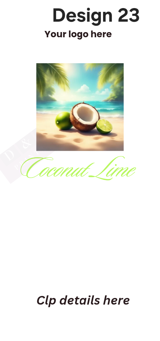 Fragrance Designs with your logo -  Snap Bar Labels - 10% CLP labels In a Non Hazardous Base for Wax Melts - White Matte Labels 100mm x 47mm