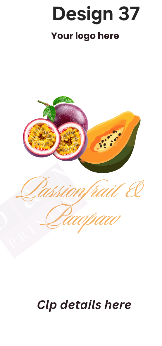 Fragrance Designs with your logo -  Snap Bar Labels - 10% CLP labels In a Non Hazardous Base for Wax Melts - White Matte Labels 100mm x 47mm