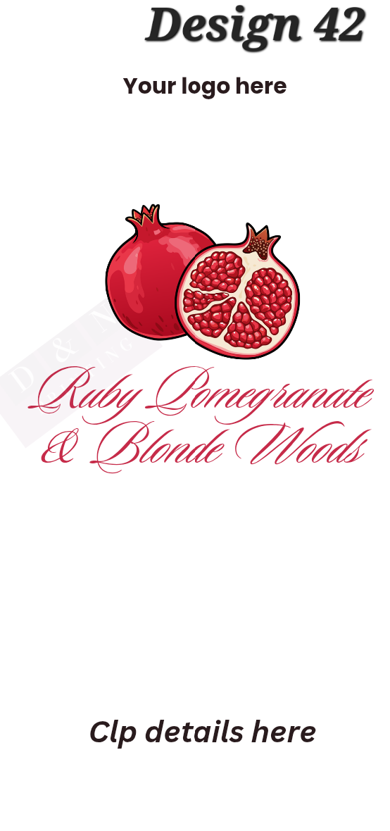 Fragrance Designs with your logo -  Snap Bar Labels - 10% CLP labels In a Non Hazardous Base for Wax Melts - White Matte Labels 100mm x 47mm