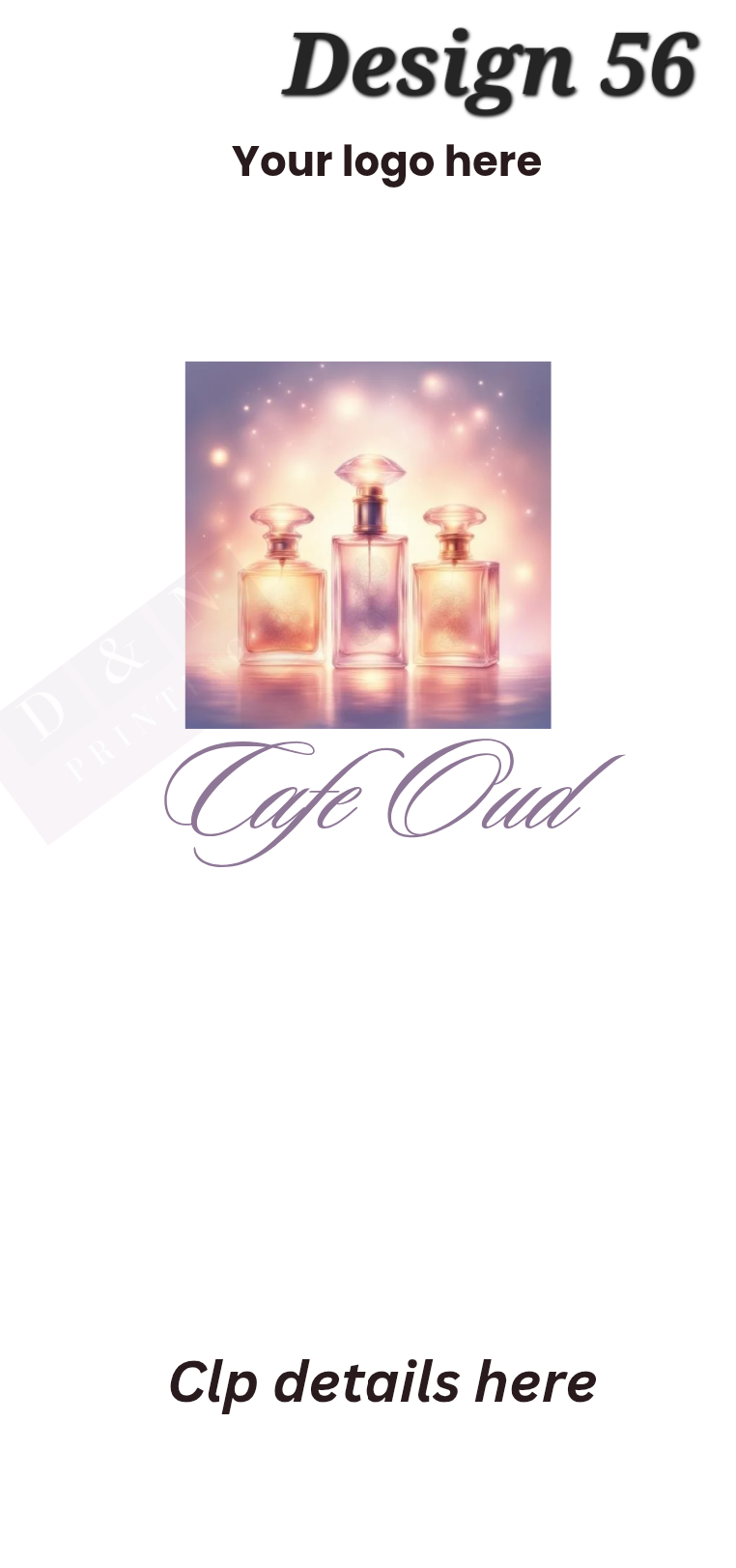 Fragrance Designs with your logo -  Snap Bar Labels - 10% CLP labels In a Non Hazardous Base for Wax Melts - White Matte Labels 100mm x 47mm