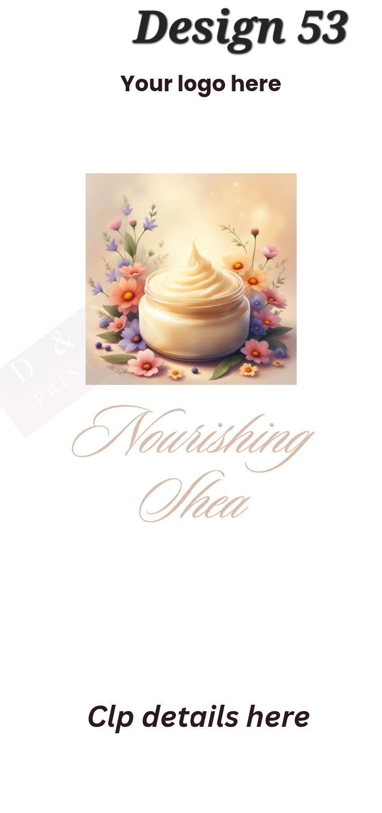Fragrance Designs with your logo -  Snap Bar Labels - 10% CLP labels In a Non Hazardous Base for Wax Melts - White Matte Labels 100mm x 47mm