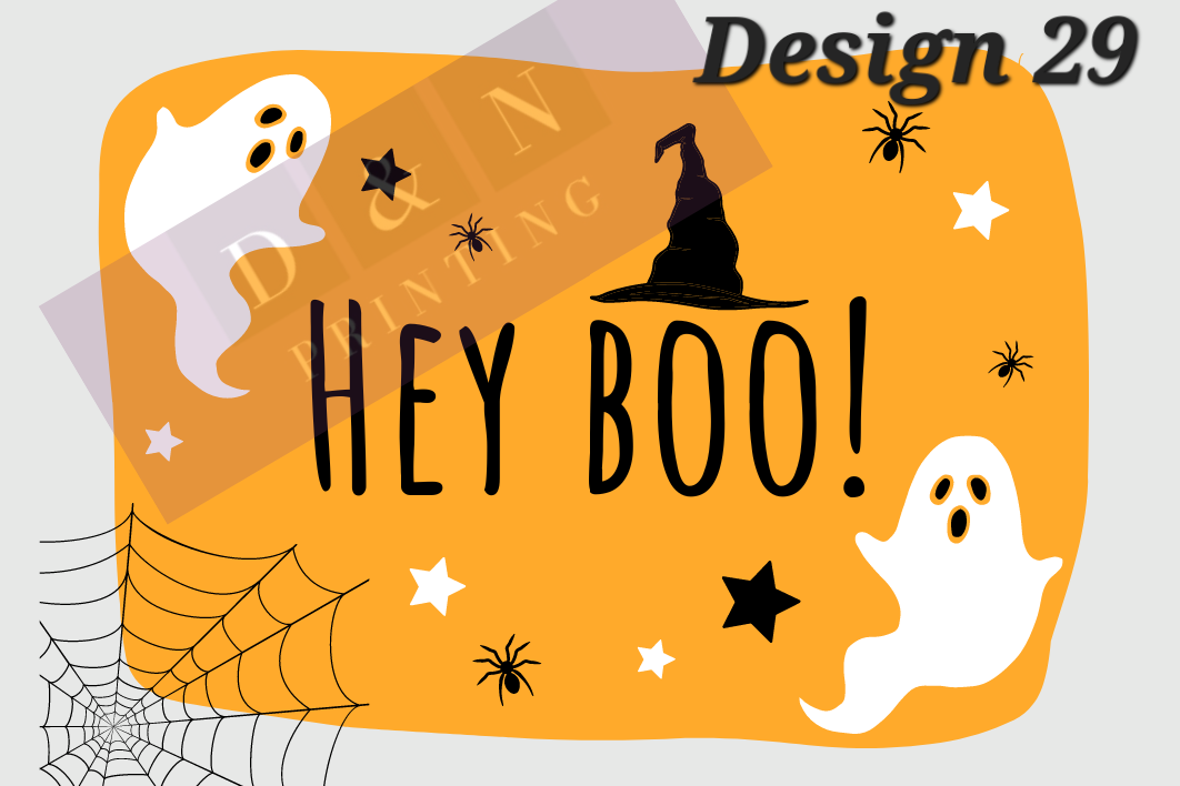 Halloween Collection Box Labels