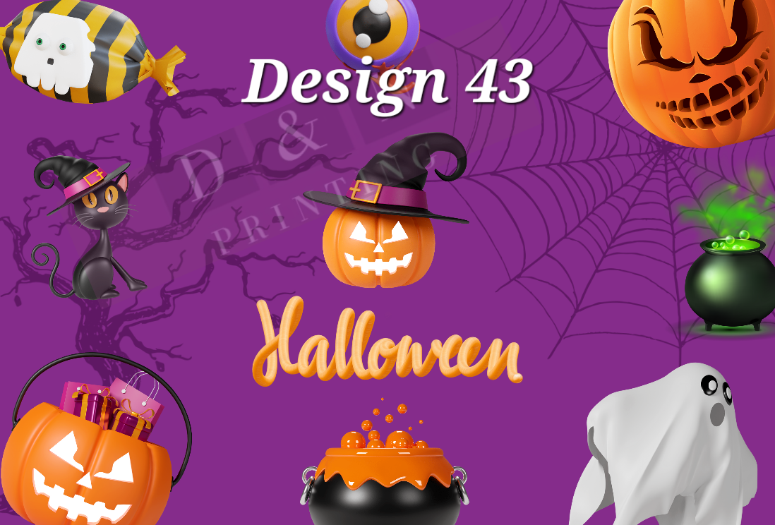 Halloween Collection Box Labels