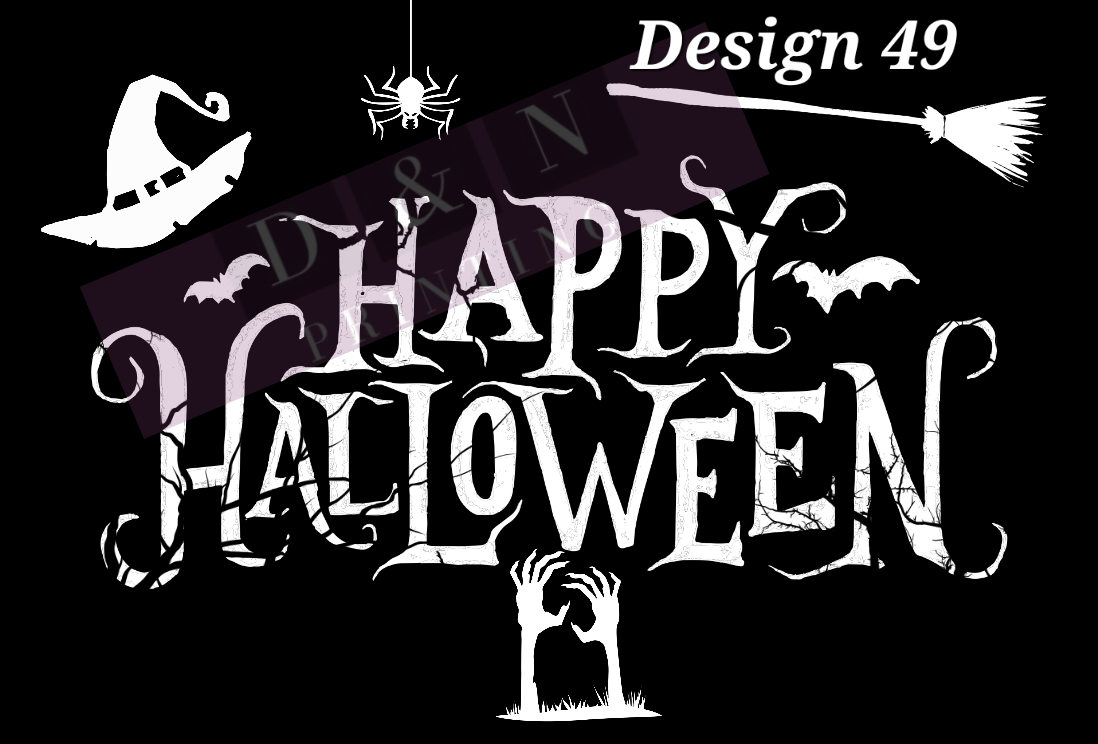 Halloween Collection Box Labels