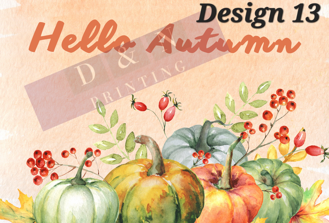 Autumn Collection Box Labels