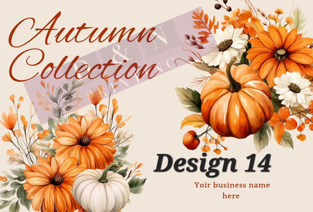 Autumn Collection Box Labels