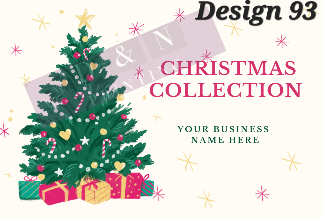 Christmas & Winter Collection Box Labels