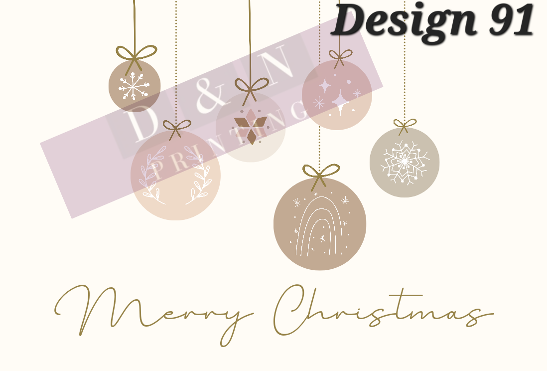 Christmas & Winter Collection Box Labels