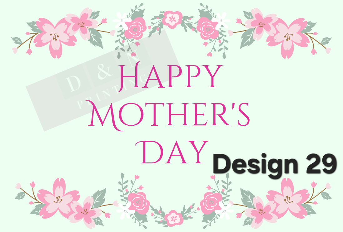 Mother's Day Collection Box Labels