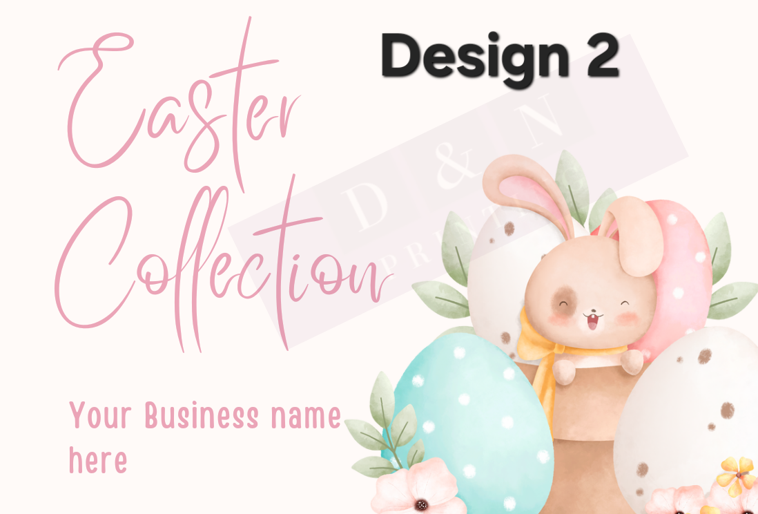 Easter Collection Box Labels