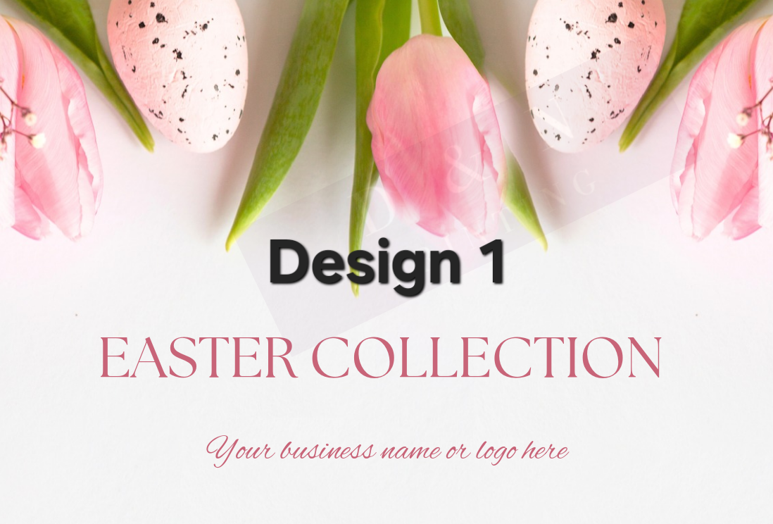 Easter Collection Box Labels