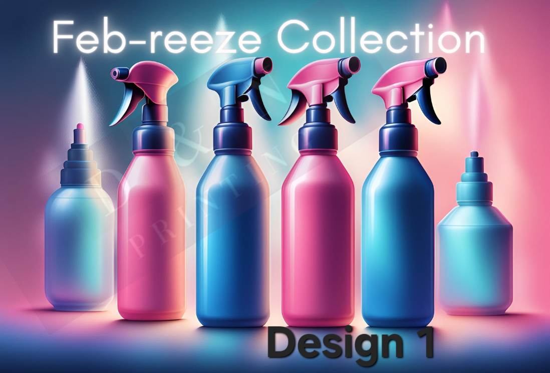 Feb-reeze Collection Box Labels