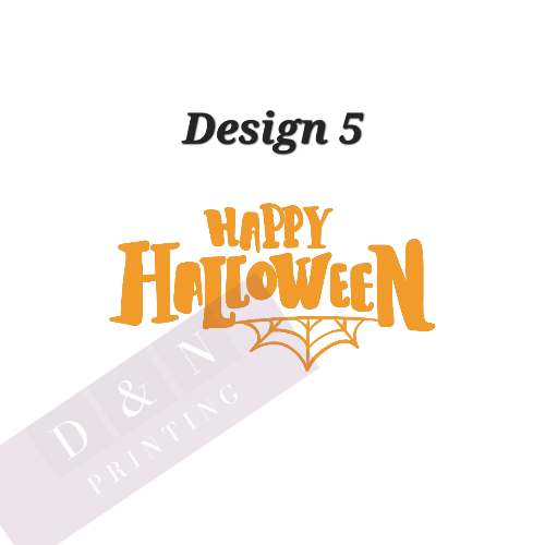 Halloween Labels Matte & Gloss