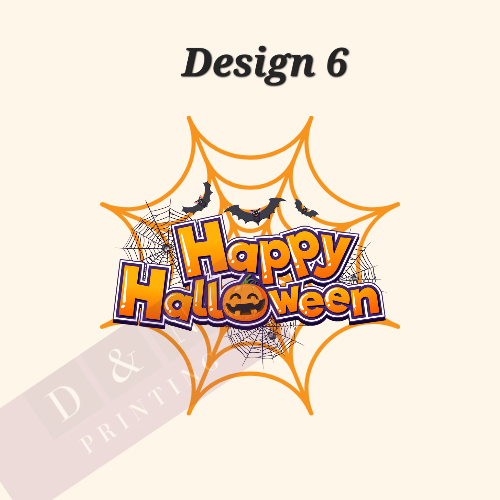 Halloween Labels Matte & Gloss