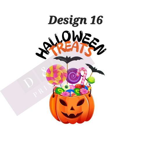 Halloween Labels Matte & Gloss