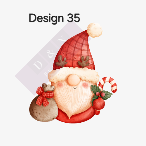 Christmas & Winter Labels Matte & Gloss