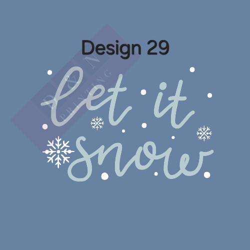 Christmas & Winter Labels Matte & Gloss