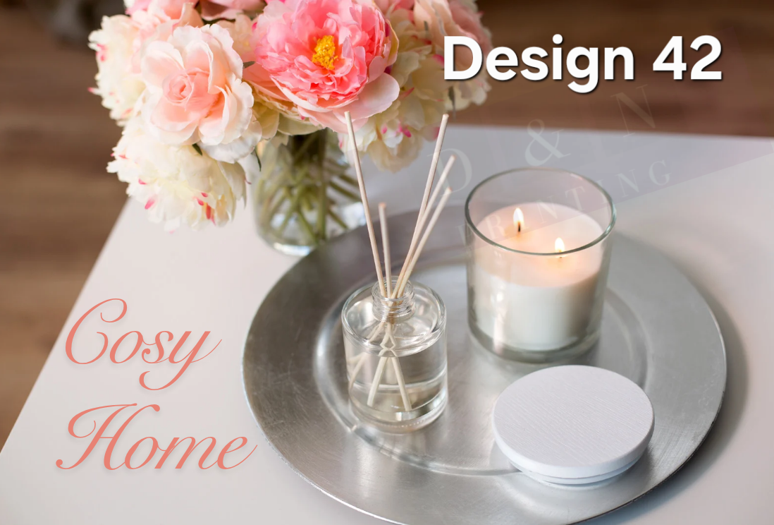 Home & Cosy Collection Box Labels