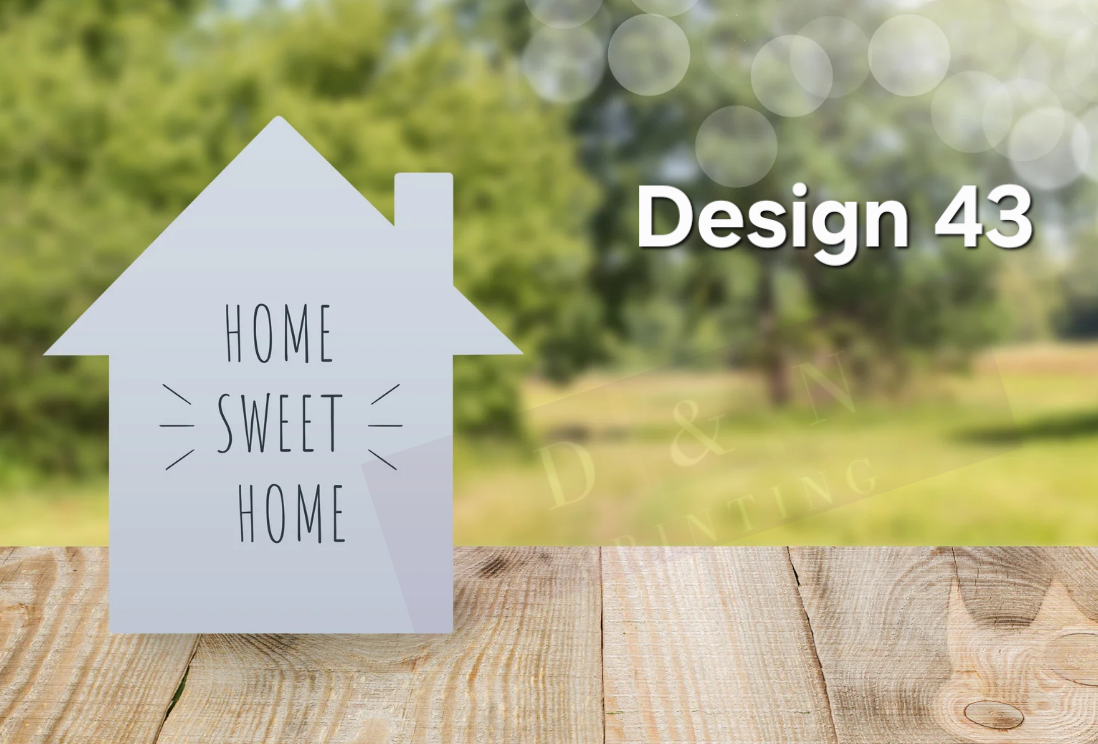 Home & Cosy Collection Box Labels