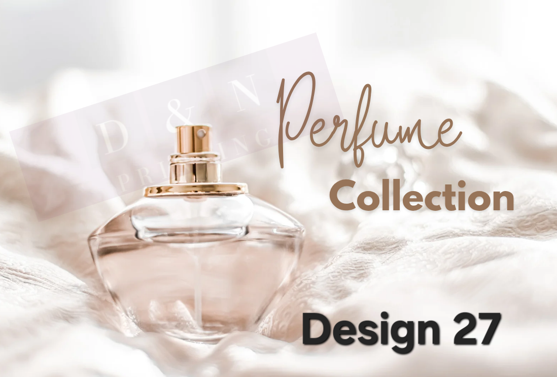 Perfume & Aftershave Collection Box Labels