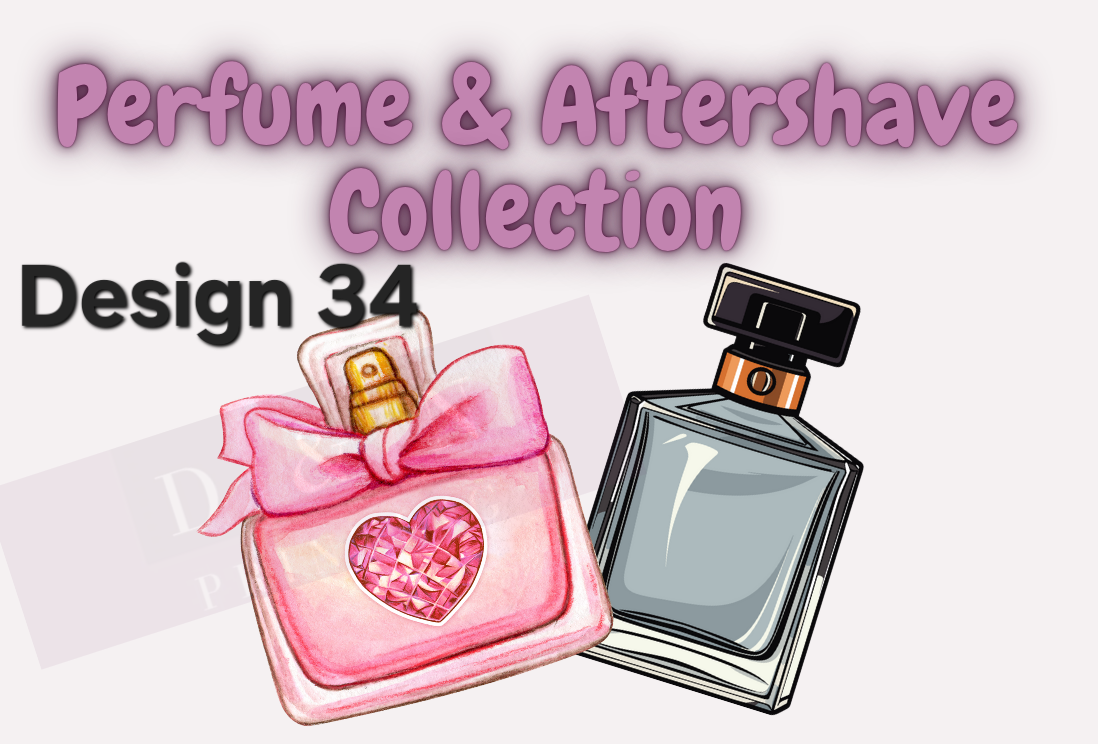 Perfume & Aftershave Collection Box Labels