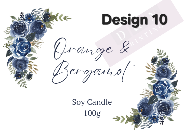 Matte & Gloss Rectangle Labels ideal for Candles, Soap Sponges, Diffusers etc 63.5mm x 46.6mm