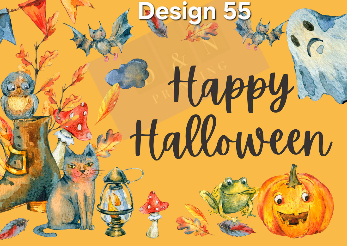 Halloween Collection Box Labels