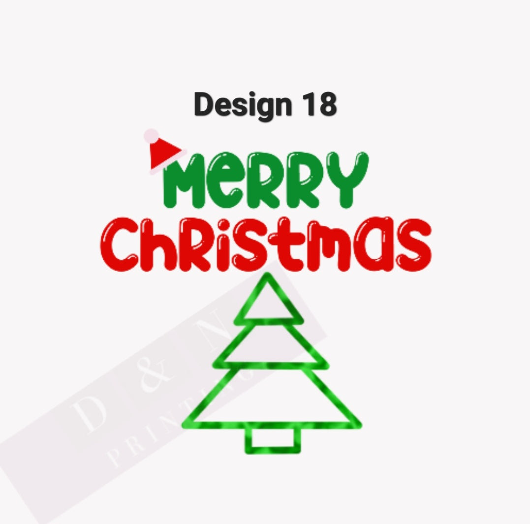 Christmas Designs Square Matte