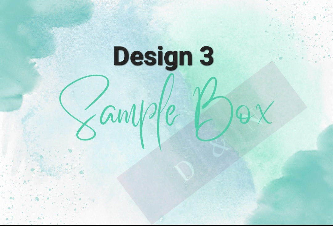 Sample Box Collection Box Labels