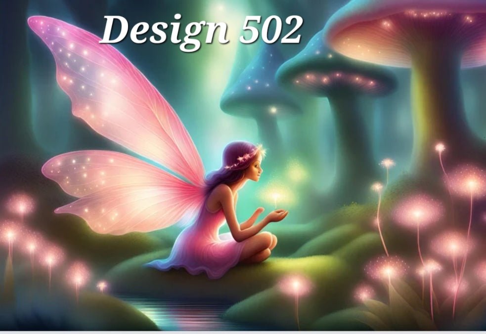 Fairy/Enchanted Garden A3 Photo Backdrops Matte or Gloss