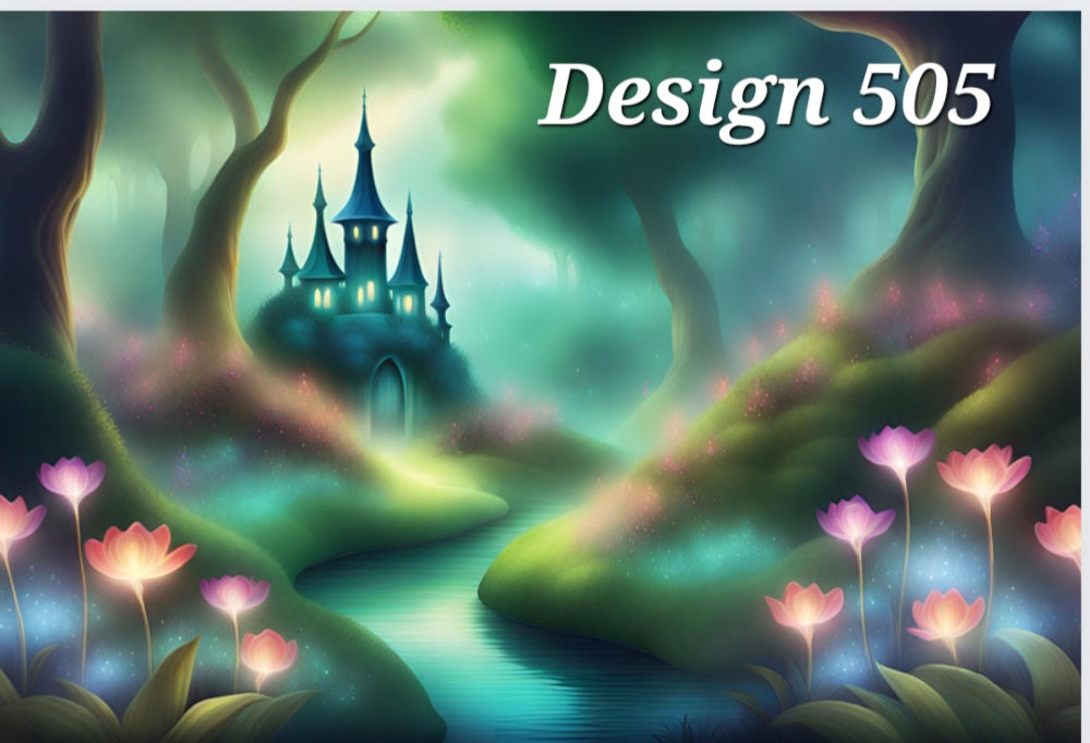 Fairy/Enchanted Garden A3 Photo Backdrops Matte or Gloss