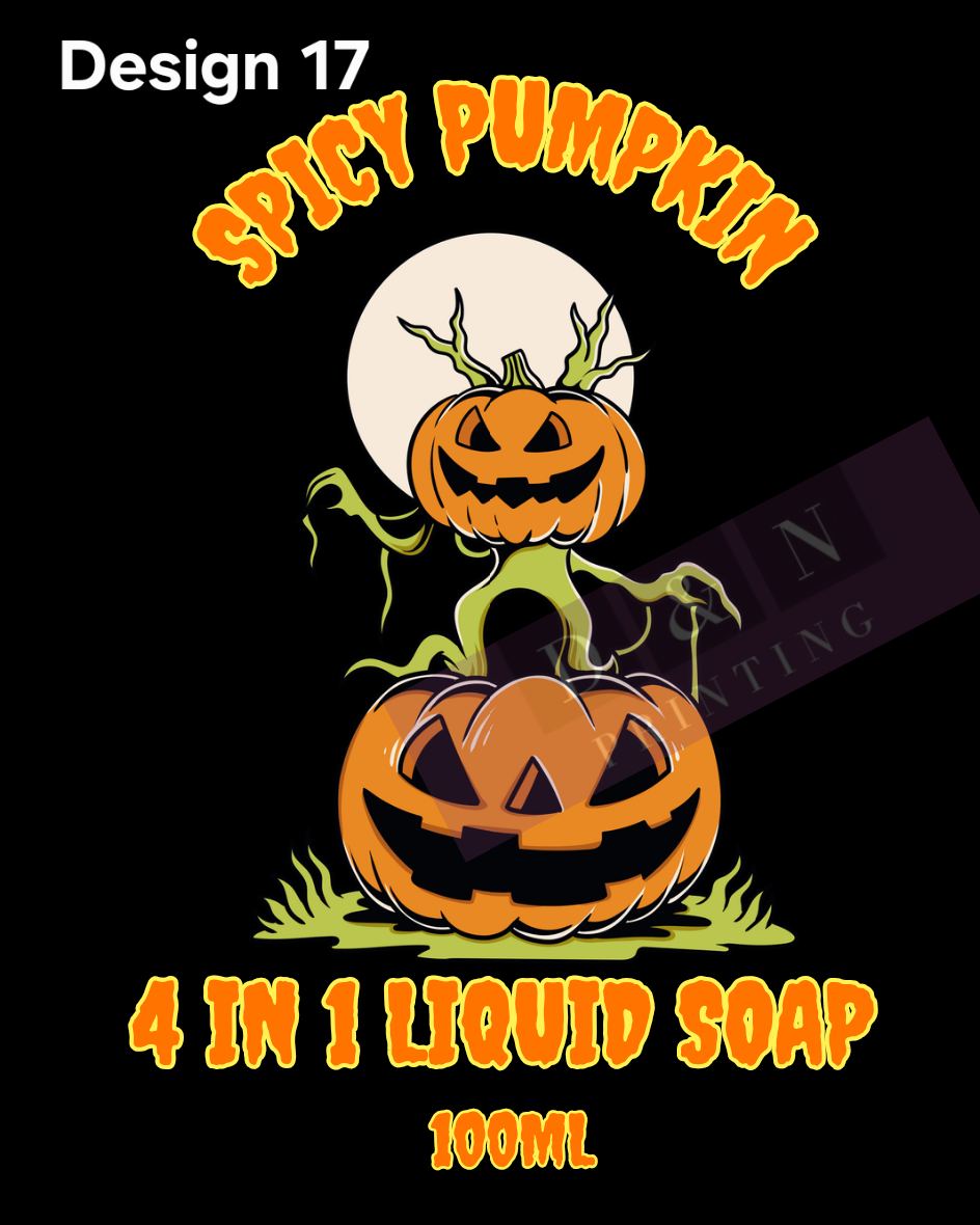 Halloween Labels GLOSS