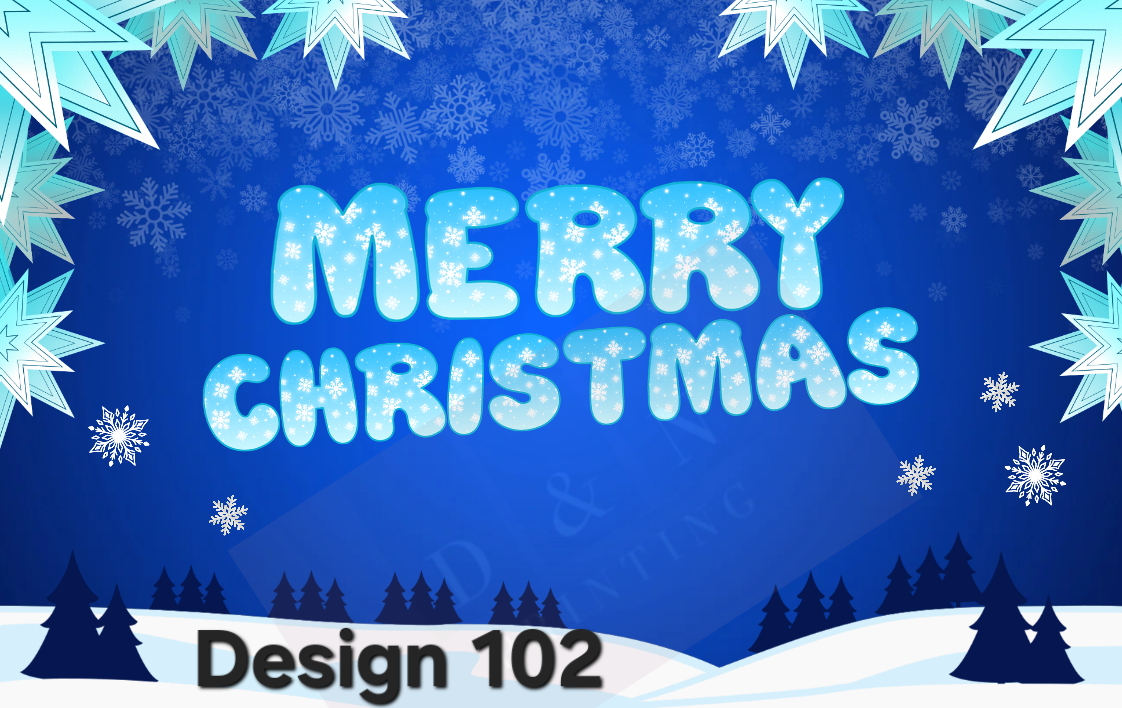 Christmas & Winter Collection Box Labels