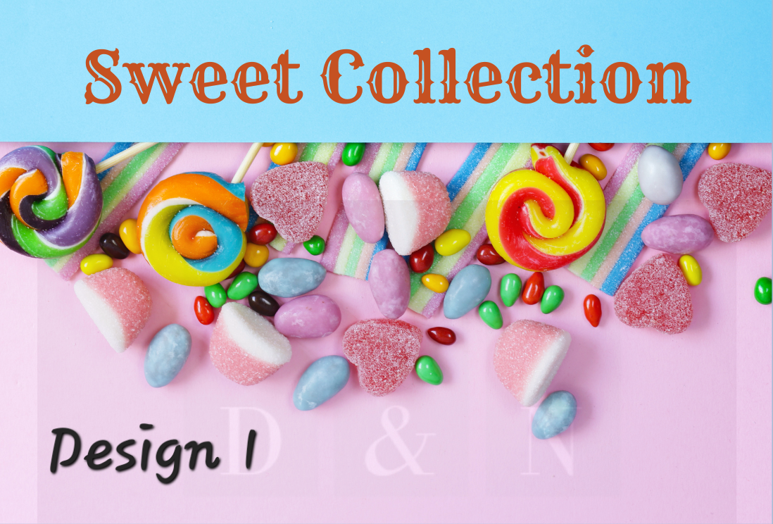 Sweet & Marshmallow Collection Box Labels