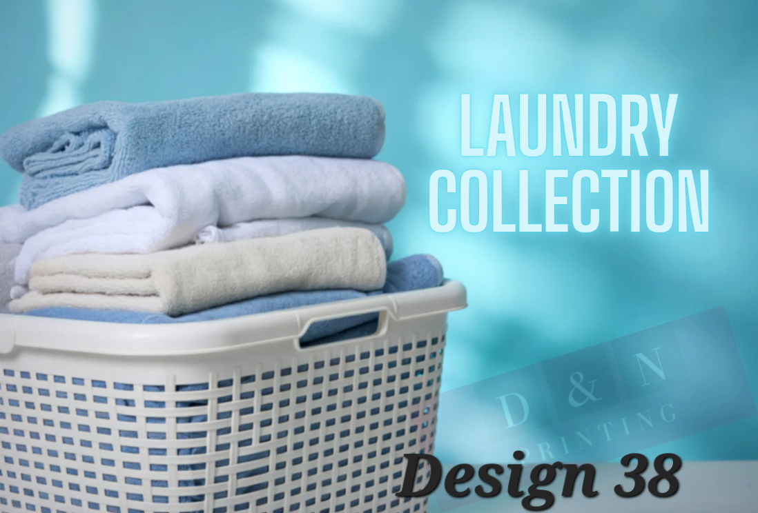 Laundry & Cleaning Collection Box Labels
